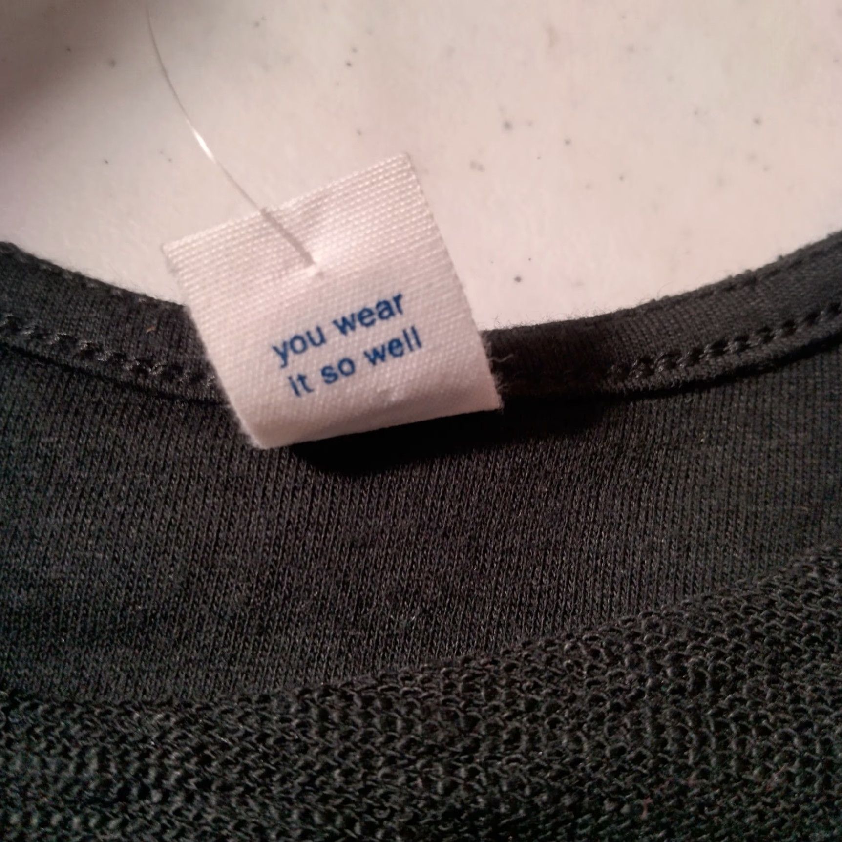 Old Navy Old Navy Tank Top Blue Plus 2XL Black Jack Knit Cotton Blend Cropped Shirt READ Size XXL / US 16-18 / IT 52-54 - 6 Thumbnail