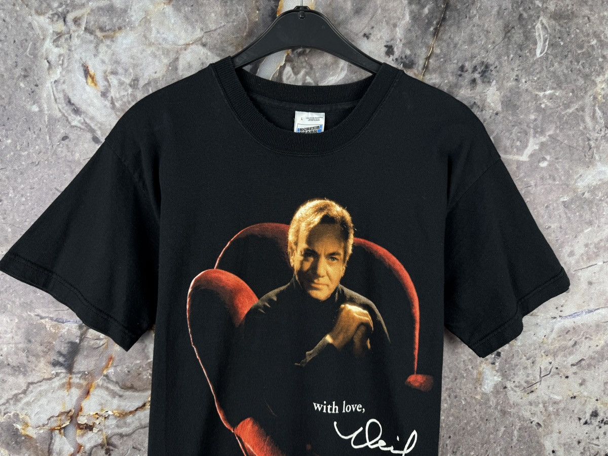 Vintage Neil Diamond 1998–1999 World Tour T-Shirt – Vintage Band Tee Size US L / EU 52-54 / 3 - 4 Thumbnail
