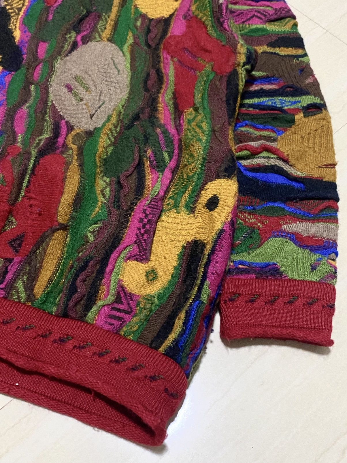 Coogi Coogi - 3D Wool Sweater Size US S / EU 44-46 / 1 - 14 Thumbnail