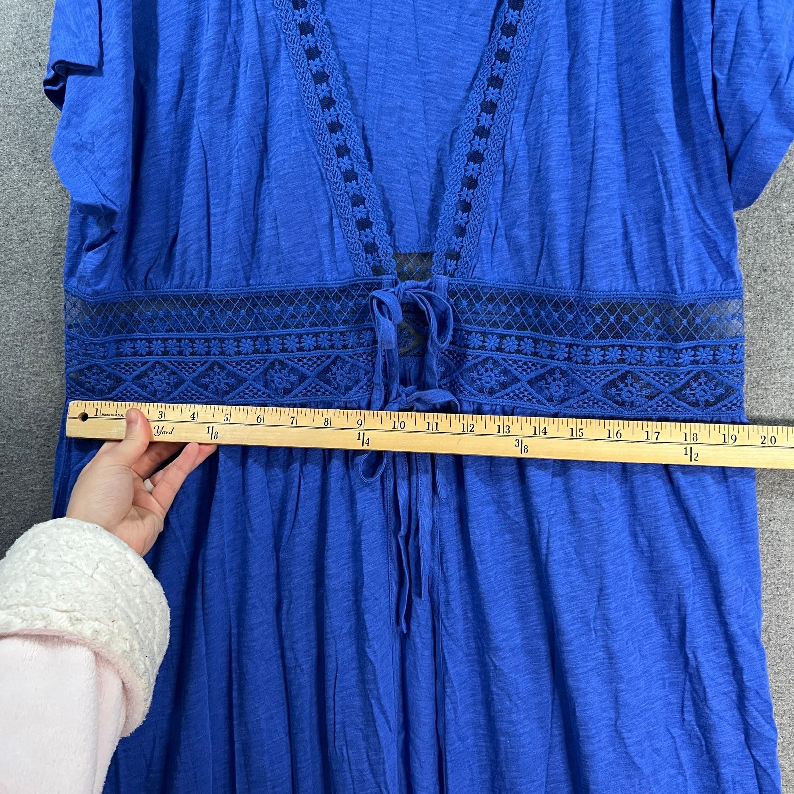 Other Belle Beach by Kim Gravel Regular Slub Knit Tie Front Size M / US 6-8 / IT 42-44 - 7 Thumbnail