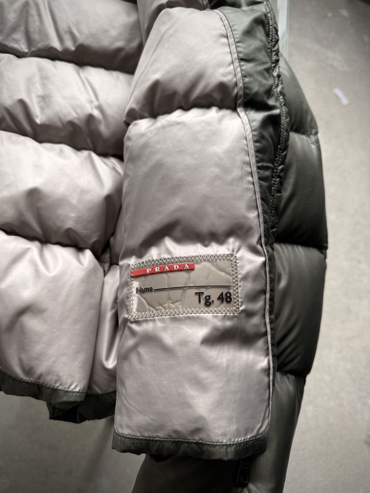 Prada Vintage Prada Down Jacket Dark Green Size M / US 6-8 / IT 42-44 - 10 Thumbnail