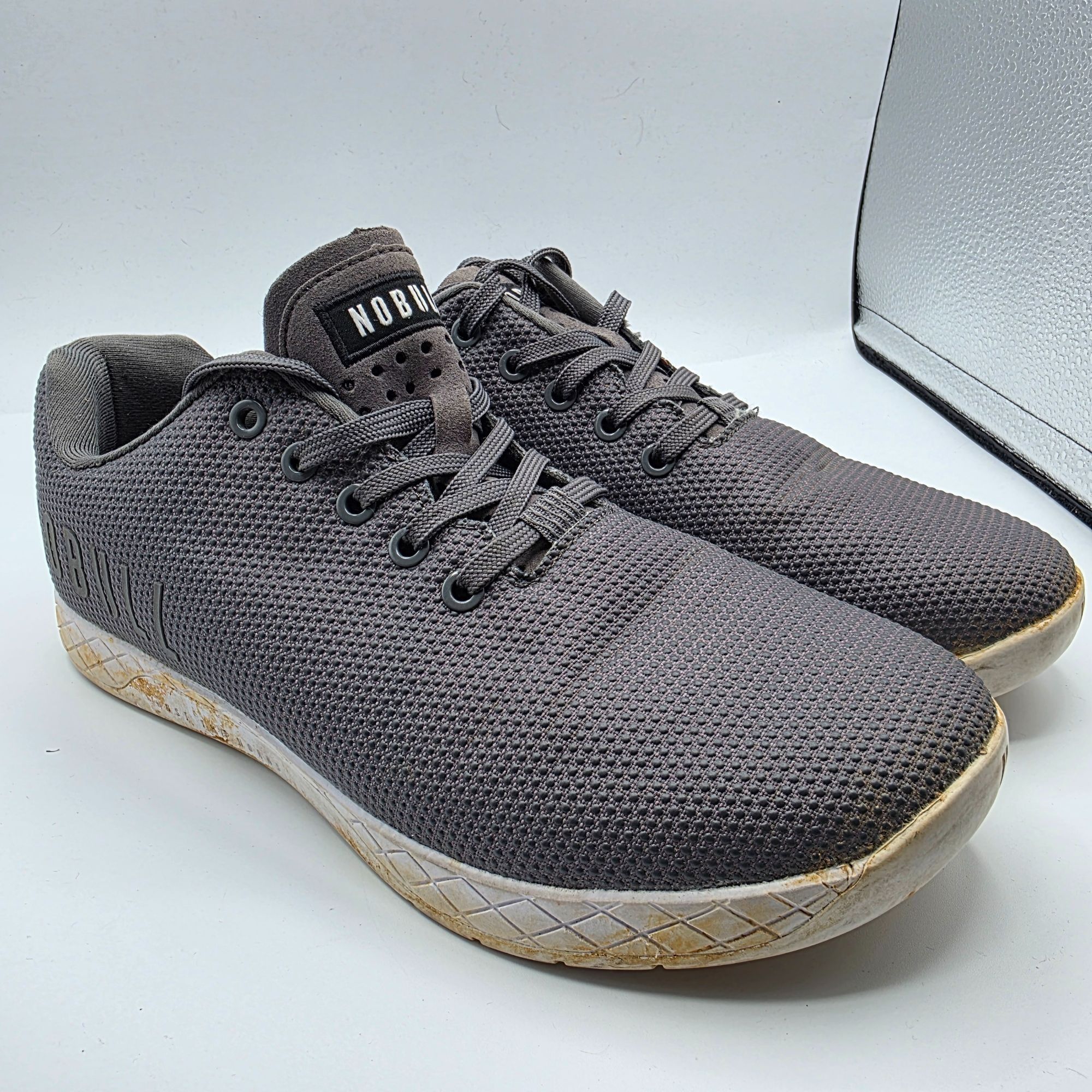Other NoBull Mens Size 10 Gray Training Shoes Work Out Gym Cross F Size US 10 / EU 43 - 1 Thumbnail