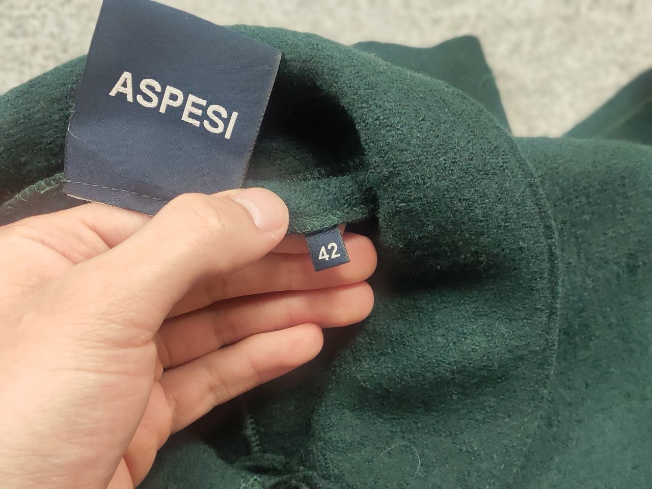 Aspesi Alberto Aspesi Design green wool button Pocket Blazer Jacket Size M / US 6-8 / IT 42-44 - 11 Thumbnail