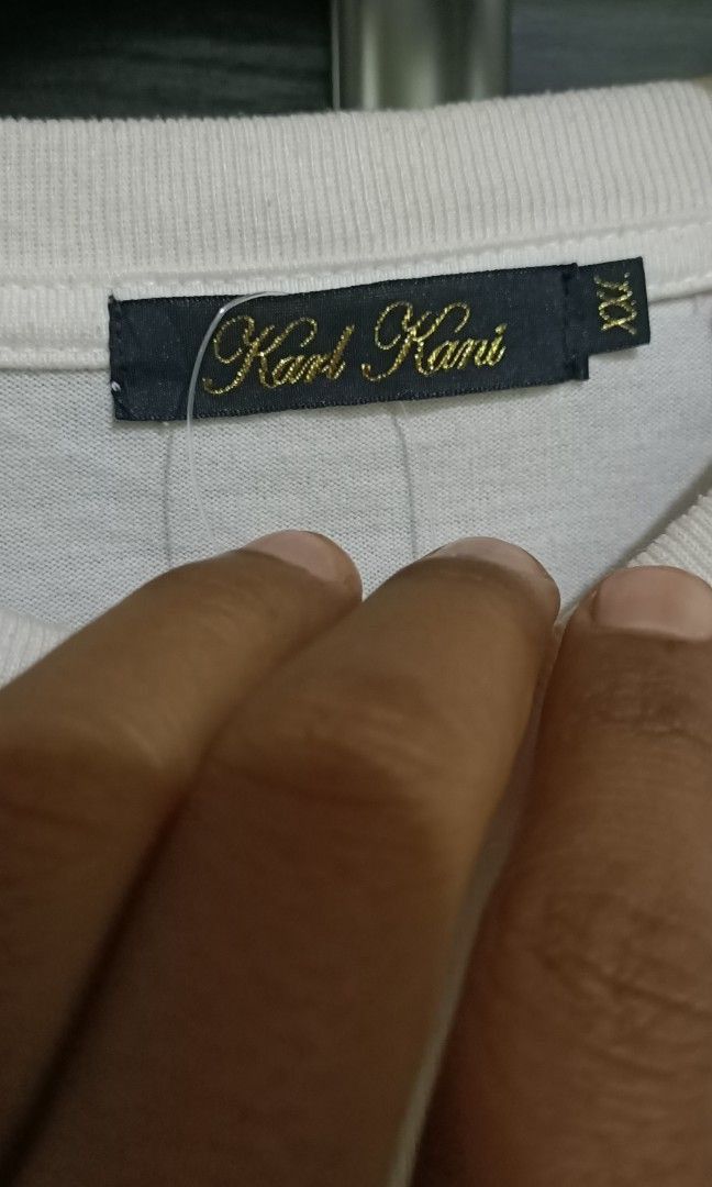 Karl Kani Vintage Karl Kani Baby Face LS Tee Y2K Hip Hop Size US L / EU 52-54 / 3 - 9 Thumbnail