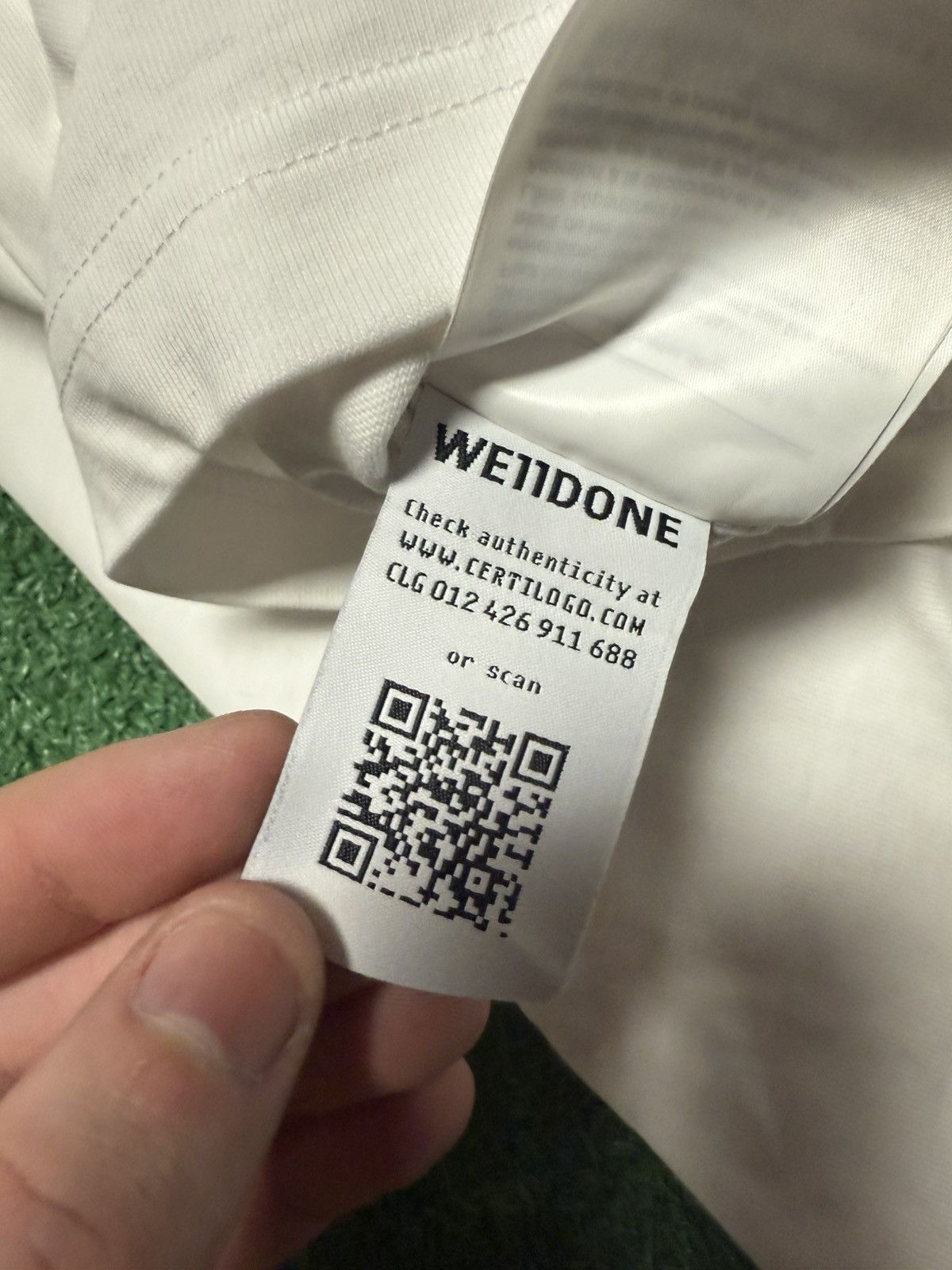WE11DONE We11done tee sz xl Size US XL / EU 56 / 4 - 6 Thumbnail