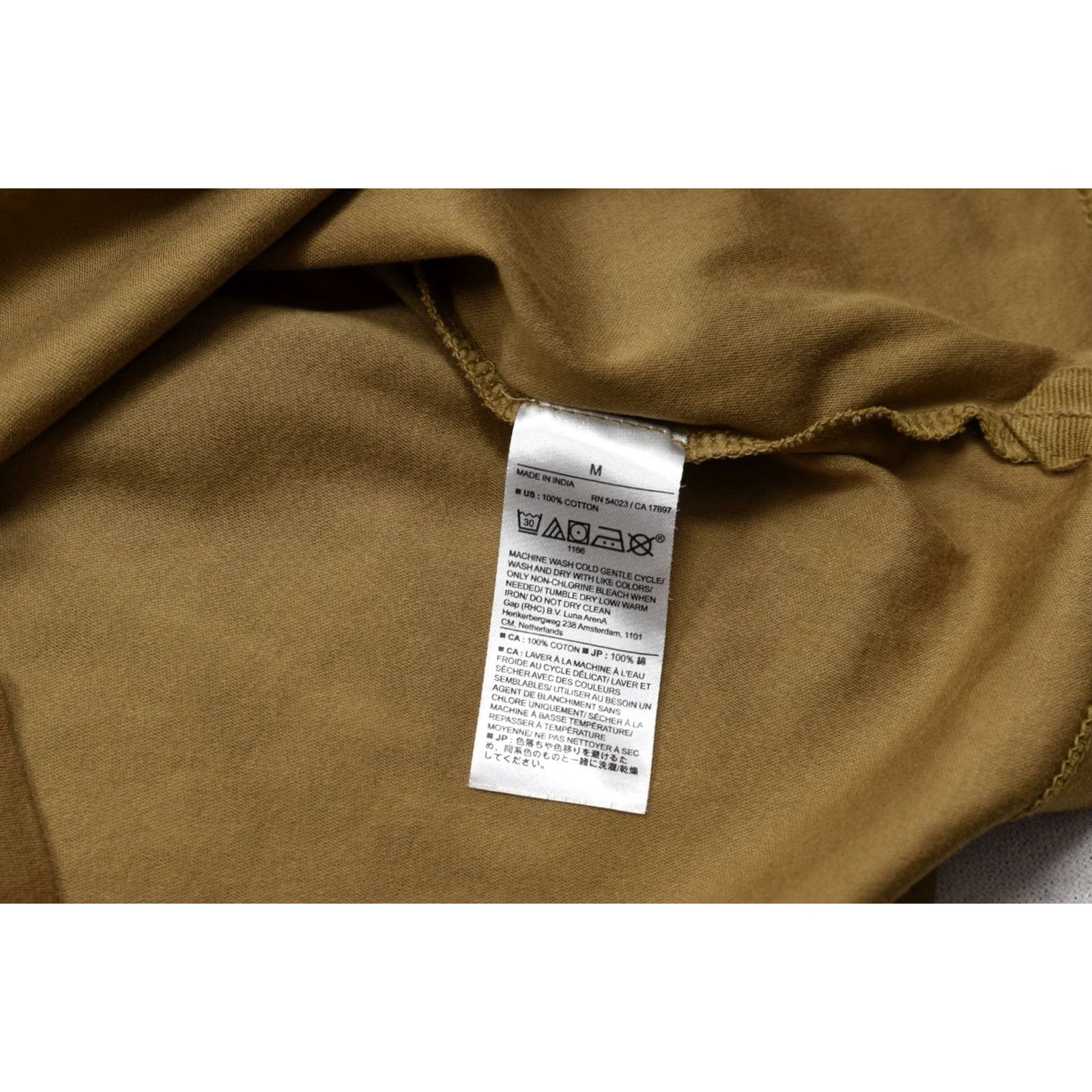 Banana Republic Banana Republic Luxe Touch Performance Polo Shirt Men's M Gold Tan Beige Short Sleeve Collared Button Polo Shirt Golf Casual Regular Mens Size US M / EU 48-50 / 2 - 4 Thumbnail