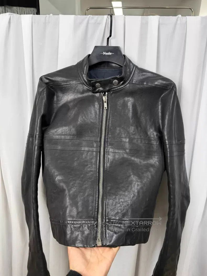 Rick Owens Rick Owens 15SS ultra short biker leather jacket| Size XL / US 12-14 / IT 48-50 - 5 Thumbnail