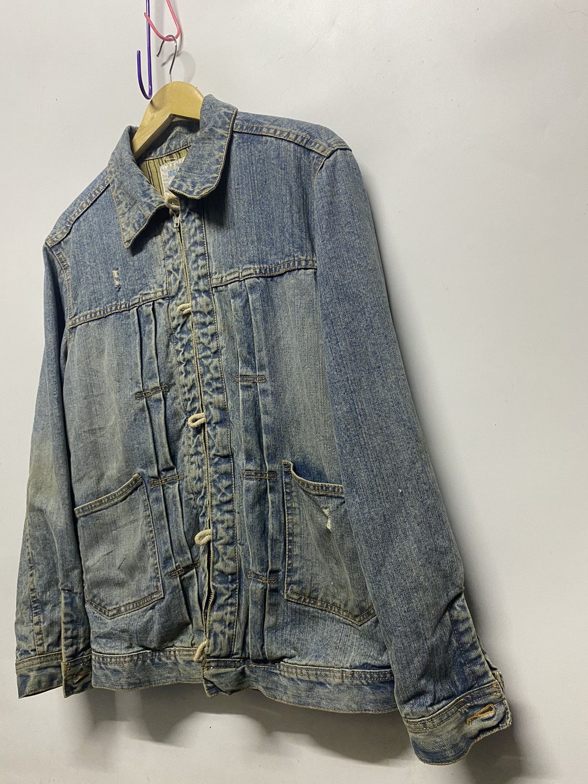 Japanese Brand Live! Joge Martin The Allury And Nico Frankrin Denim Jacket Size US M / EU 48-50 / 2 - 4 Thumbnail
