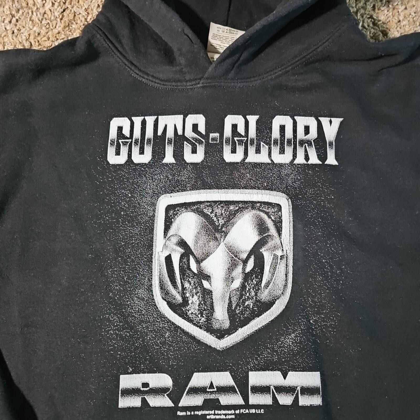 Gildan Guts Glory RAM TRUCKS Hoodie M Size US M / EU 48-50 / 2 - 2 Thumbnail