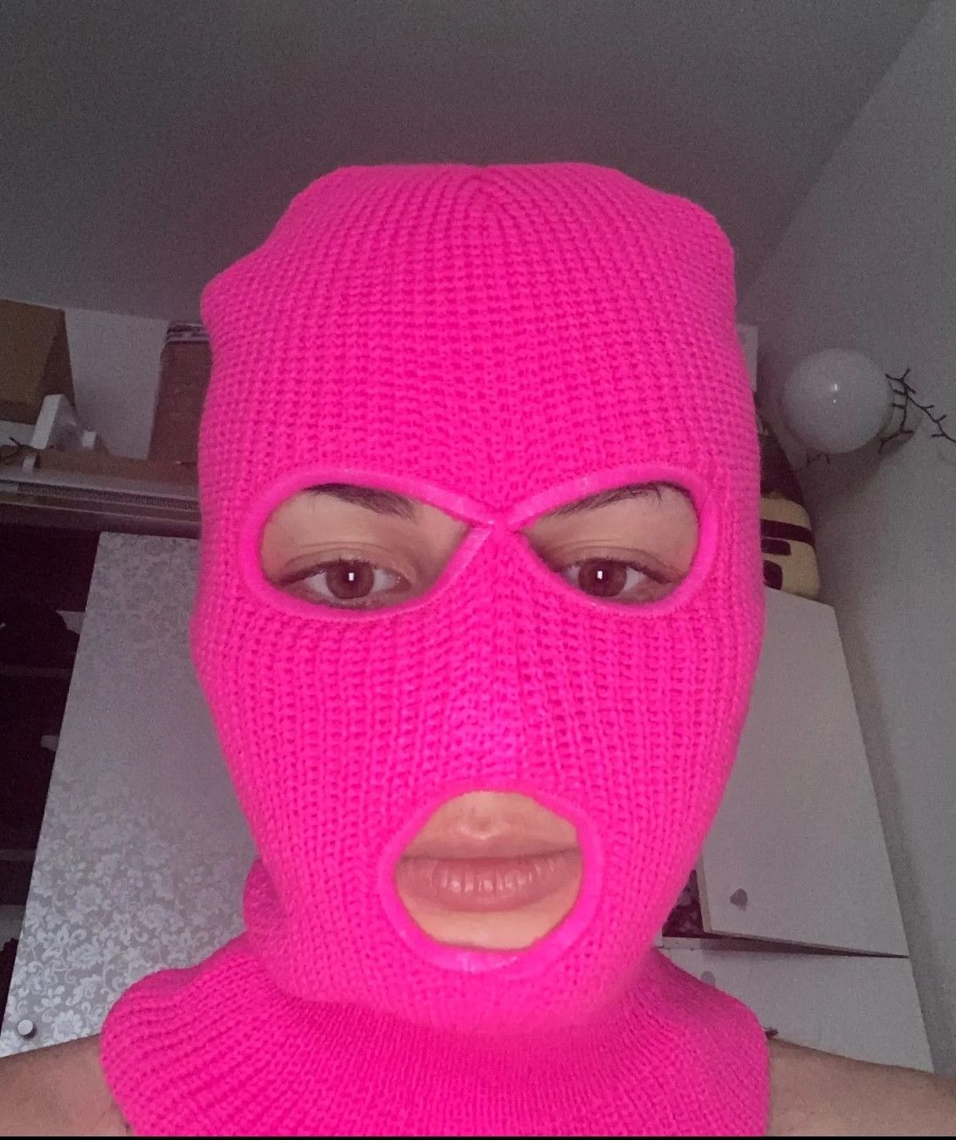 Japanese Brand Windproof Full Face Knit Warm Balaclava Size ONE SIZE - 2 Thumbnail