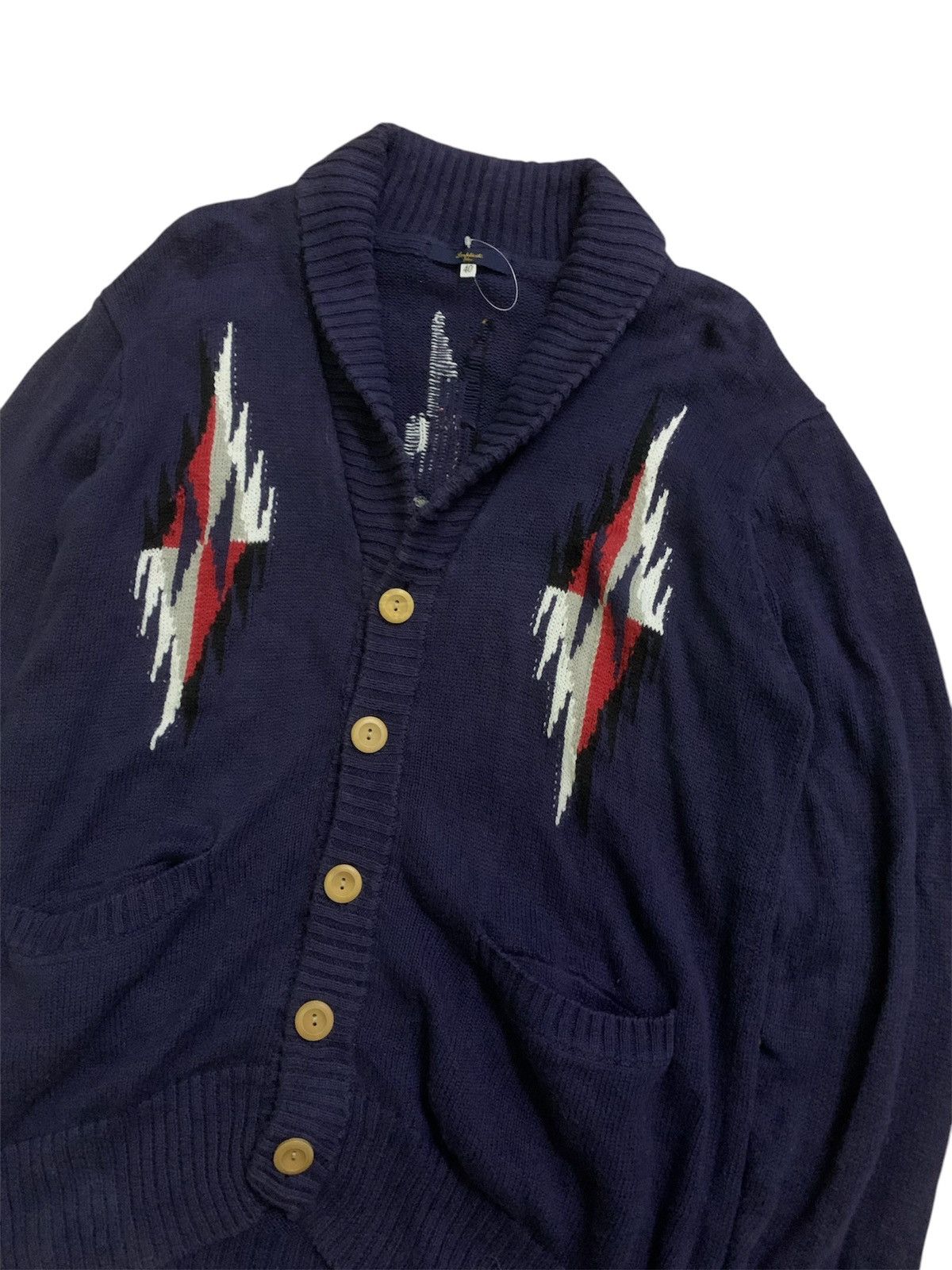Pherrow's Vintage Simplicite Plus Chimayo Native Cardigan Shirt Size US M / EU 48-50 / 2 - 2 Thumbnail