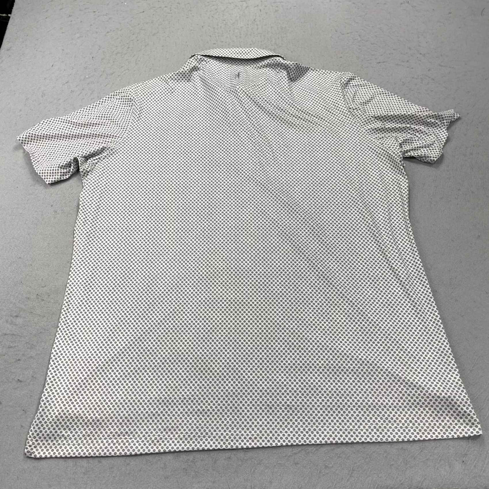 johnnie-O Nike Johnnie-O Polo Shirt Mens XL Gray Tegan Featherweight Golf Squash Logo NWT Size US XL / EU 56 / 4 - 6 Thumbnail