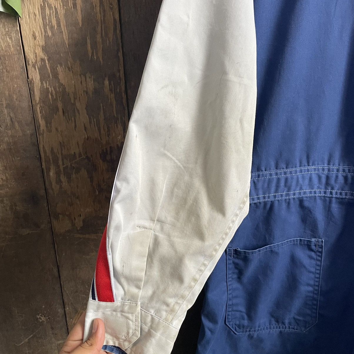 Vintage Vintage Mitsubishi MMC Coverall Jacket Size US 36 / EU 52 - 9 Thumbnail
