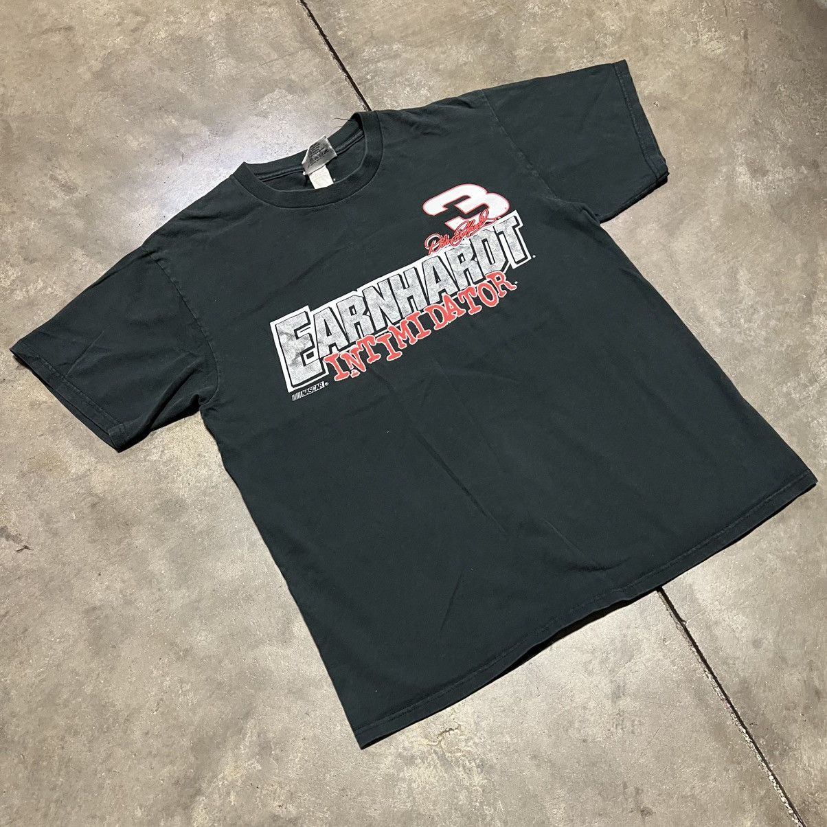 Chase Authentics Vintage Dale Earnhardt NASCAR Racing T shirt Intimidator 90s Size US L / EU 52-54 / 3 - 2 Thumbnail