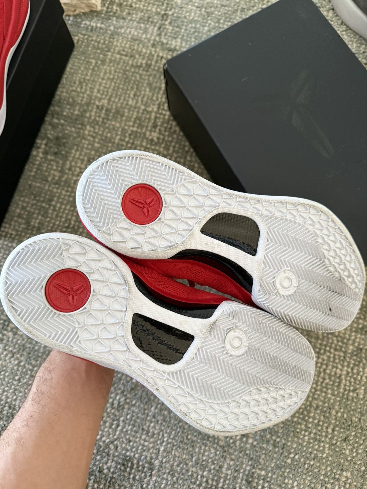 Nike Nike Kobe 8 Protro University Red Size US 8.5 / EU 41-42 - 6 Thumbnail