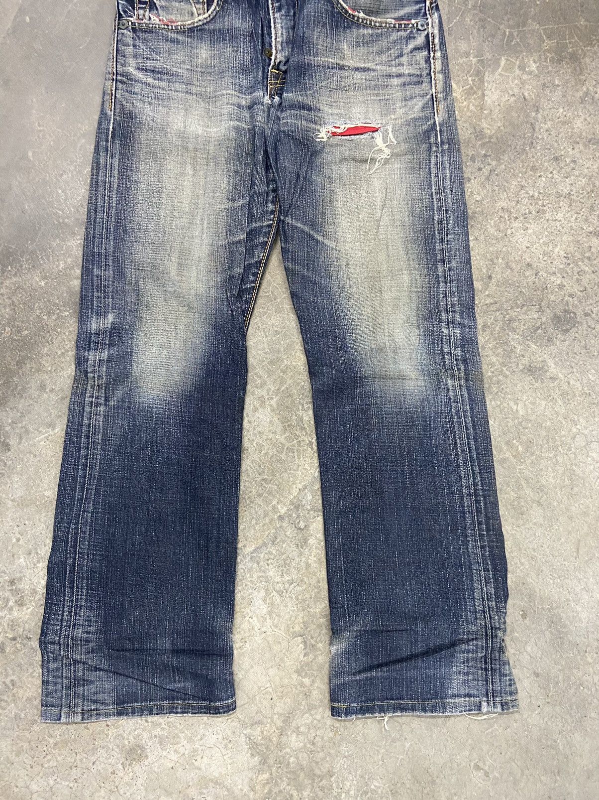 Edwin 🔥 Vintage Edwin Jeans distressed if six was nine Size US 32 / EU 48 - 6 Thumbnail