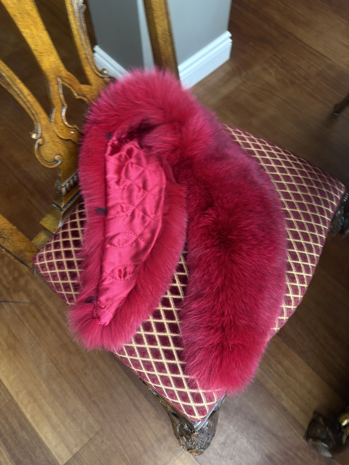 Vintage Faux fur collar Size ONE SIZE - 11 Thumbnail