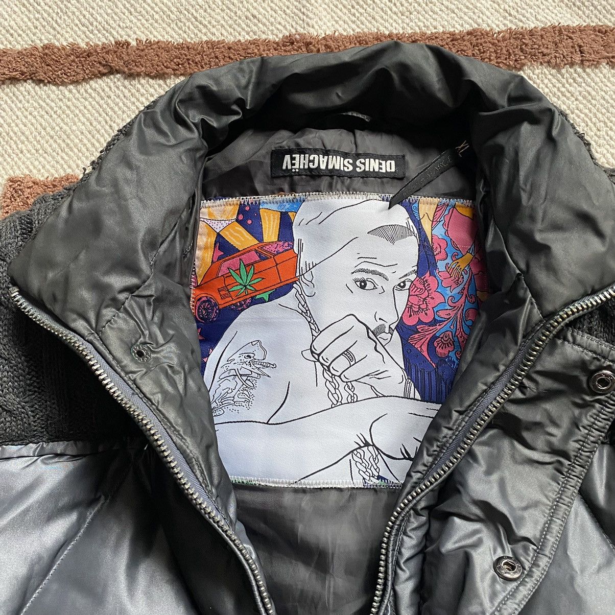 Denis Simachev × Designer DENIS SIMACHEV DESIGNER NYLON DOWN PUFFER JACKET Size US XL / EU 56 / 4 - 8 Thumbnail
