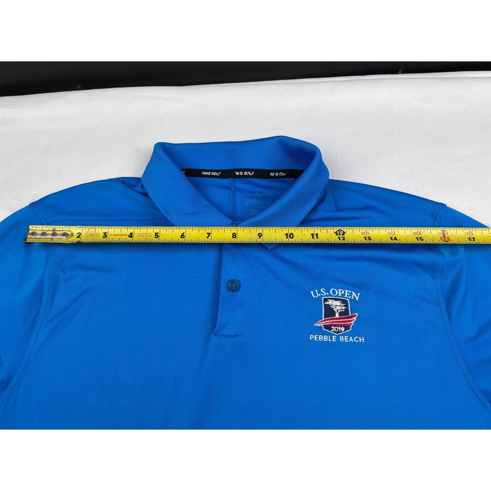 Nike Nike Golf Dri-Fit Men's Blue Golf Shirt/Polo Sz M SKU 4263 Size US M / EU 48-50 / 2 - 8 Thumbnail