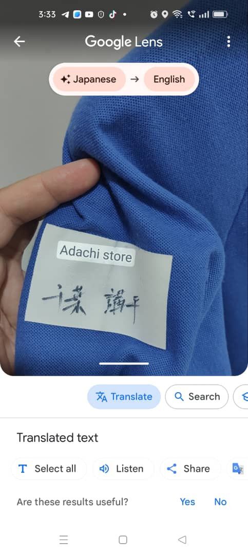 Japanese Brand Vintage Mizuno Sakai with name adachi store recycled fiber Size US L / EU 52-54 / 3 - 6 Thumbnail