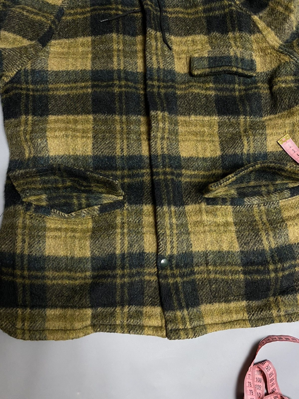 William Barry VTG 70s William Barry Flannel Plaid Jacket Hooded Sz M USA Size US M / EU 48-50 / 2 - 8 Thumbnail