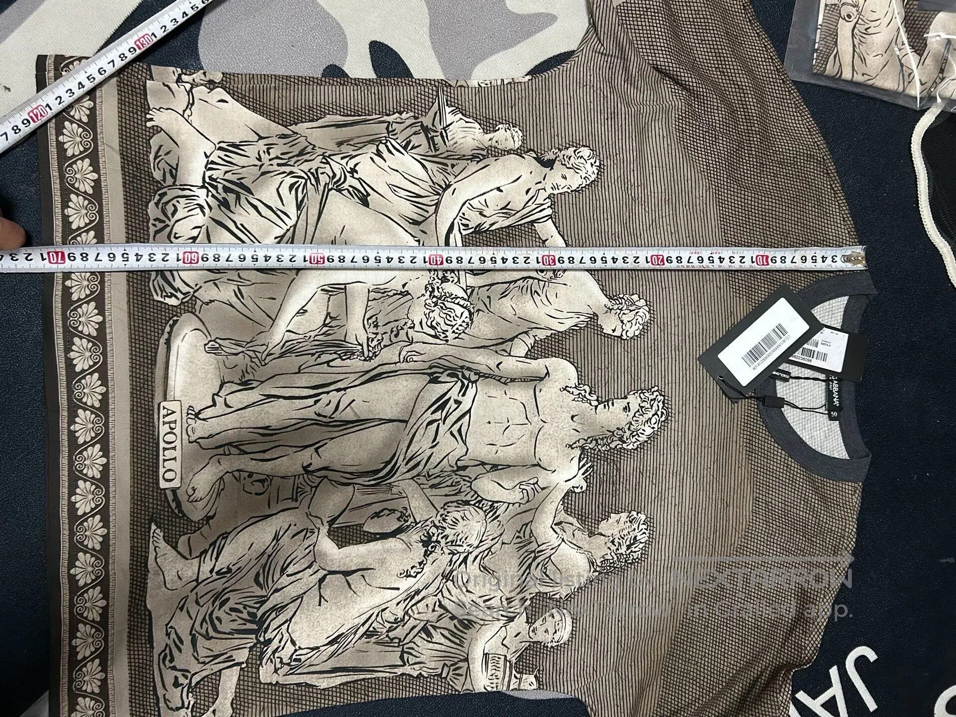 Dolce & Gabbana Dolce & Gabbana Apollo Graphic T-Shirt. Size US M / EU 48-50 / 2 - 5 Thumbnail