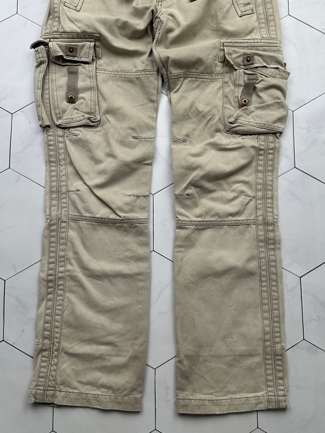 Japanese Brand Vintage Bondage Cargo Pants (B397)E2 Size US 30 / EU 46 - 3 Thumbnail