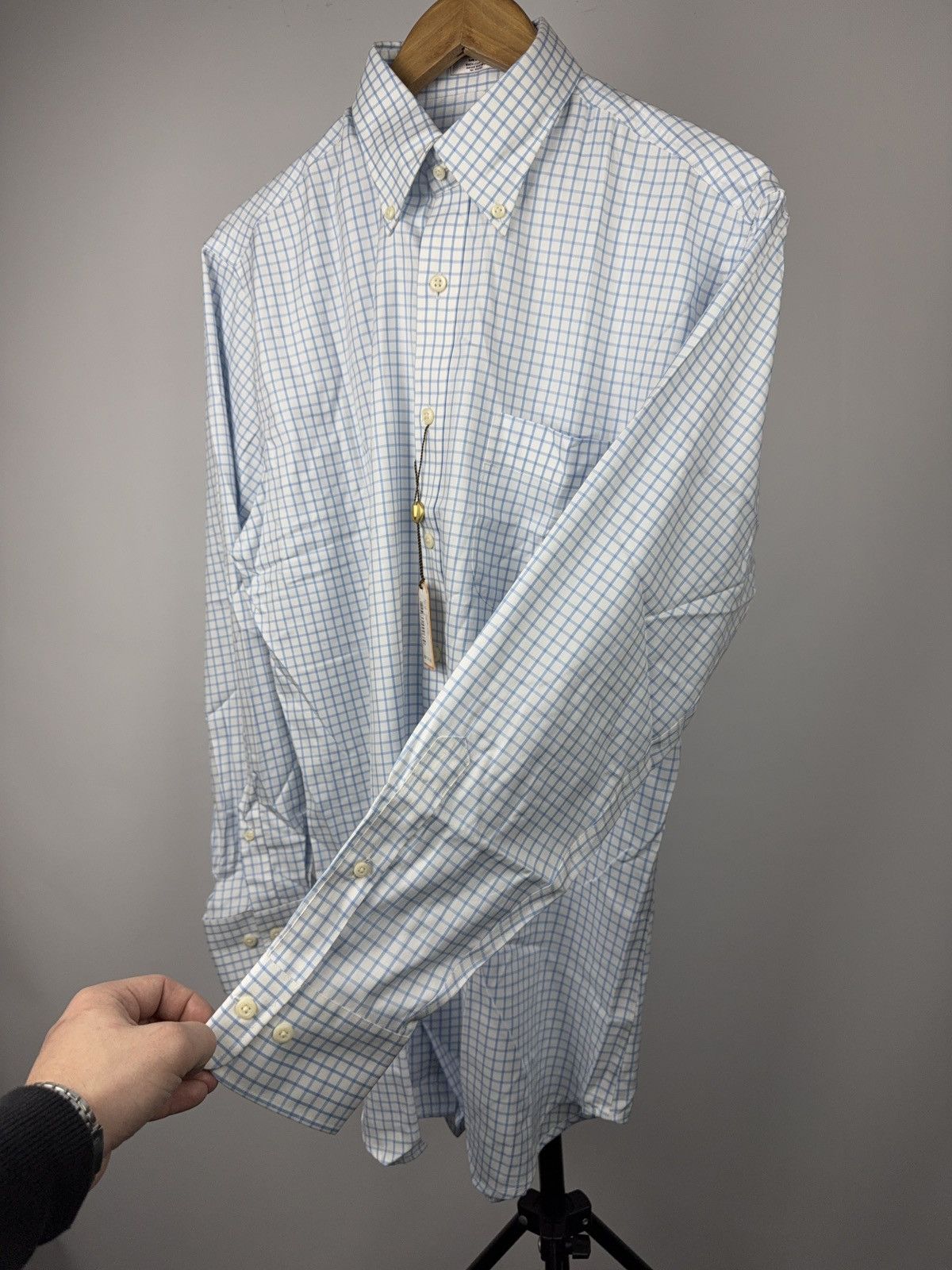Peter Millar Peter Millar NanoLuxe EasyCare Check Shirt Size M NWT Size US M / EU 48-50 / 2 - 8 Thumbnail