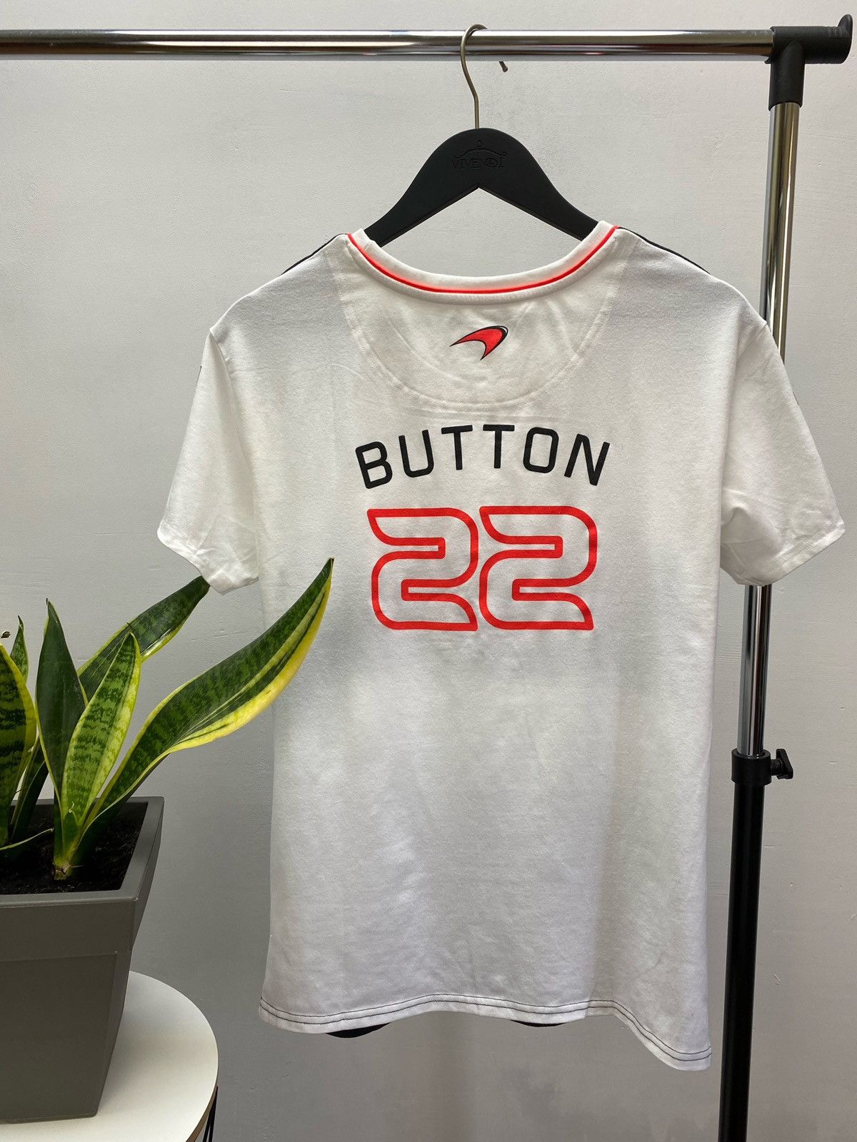 Formula 1 × Vintage F1 McLaren Honda Team #22 Button Formula One 1 Tee Size US L / EU 52-54 / 3 - 2 Thumbnail