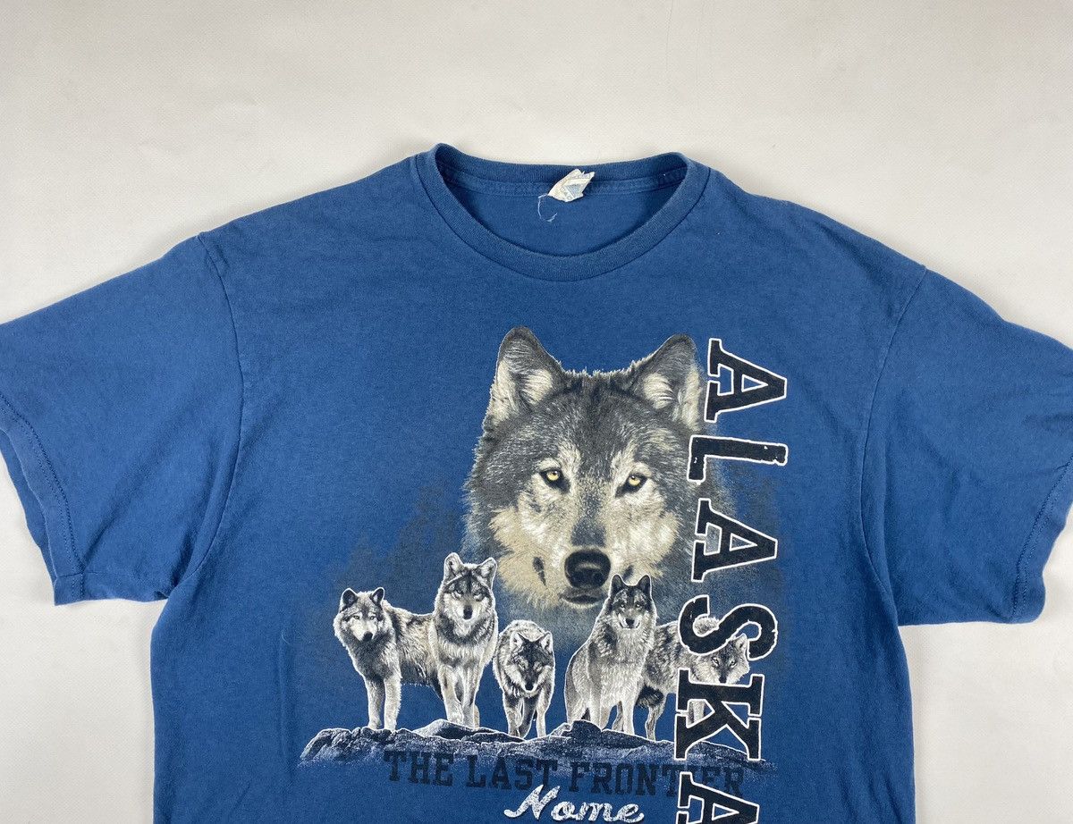 Other Vintage Wolf Nature Tee Alaska Size US XL / EU 56 / 4 - 3 Thumbnail