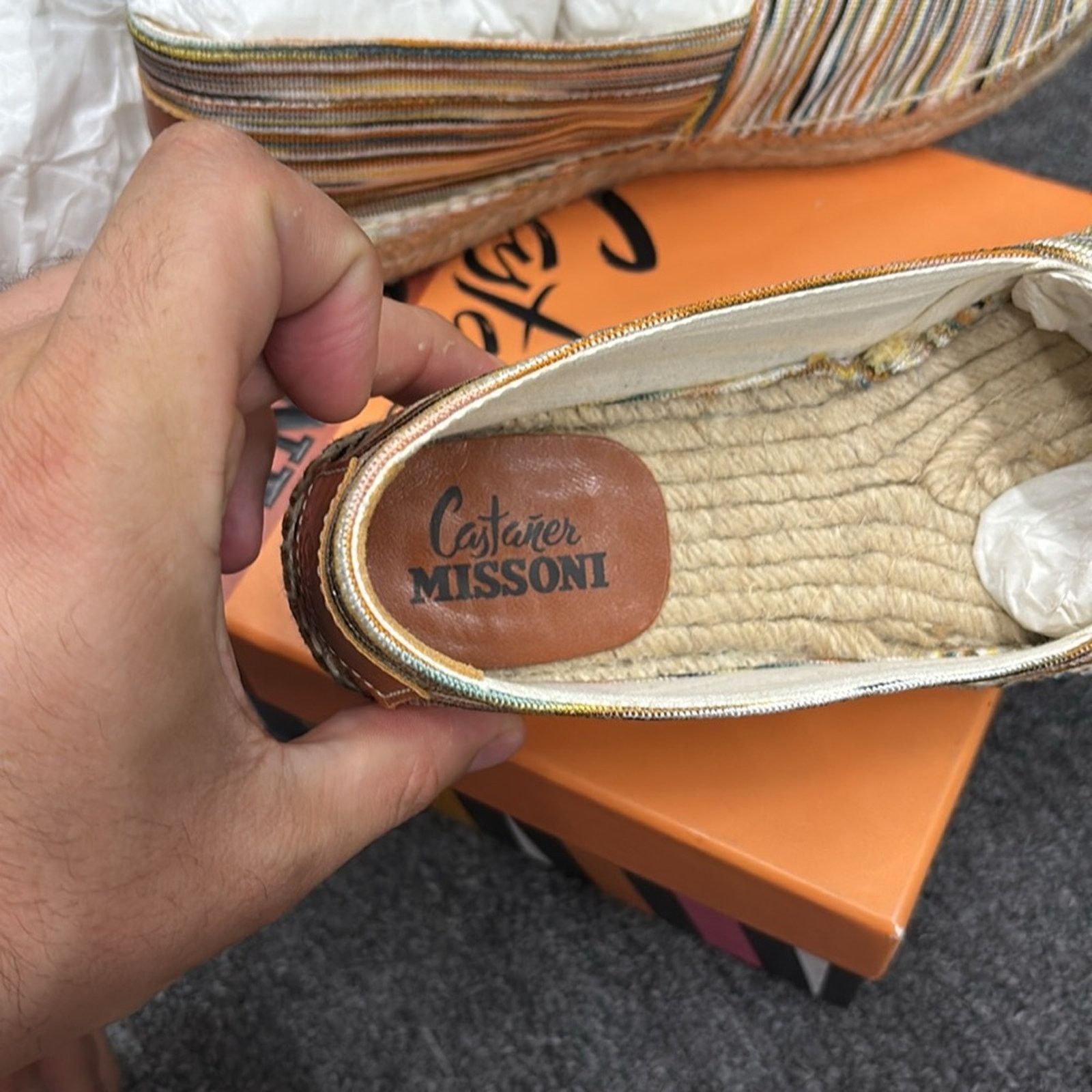Missoni NWT Missoni Striped Espadrille Flat sneakers Size 36 US 6 Size US 6 / IT 36 - 5 Thumbnail