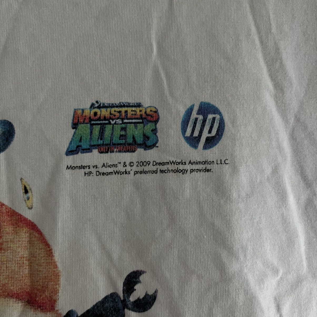Vintage Monsters Vs Aliens Promo Tee Size US XL / EU 56 / 4 - 3 Thumbnail