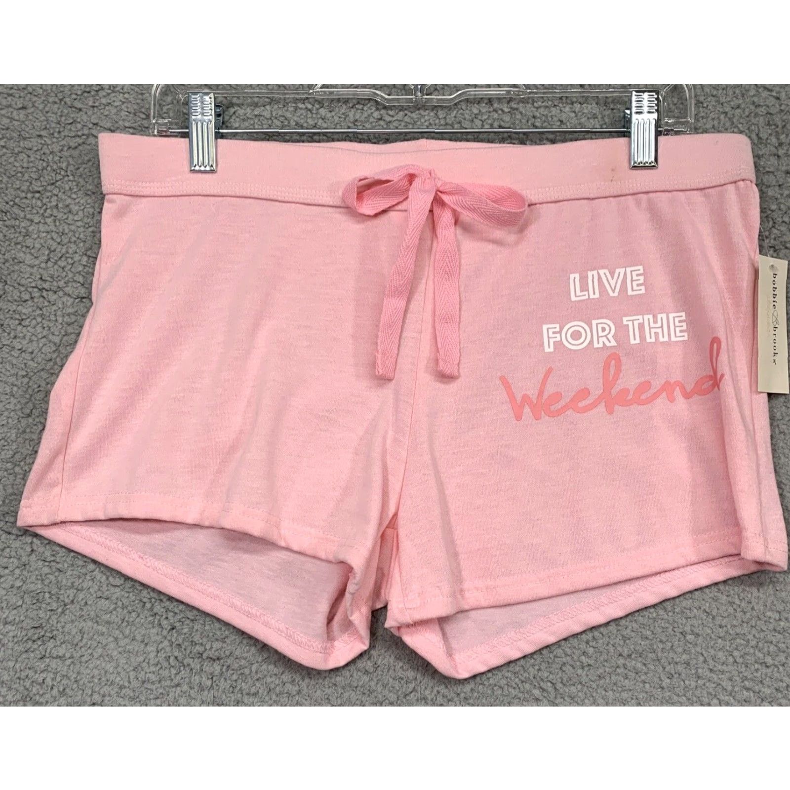 Vintage NEW Bobbie Brooks 2 pr PJ Bottoms/Shorts Women’s Size Medium Pink 1-NWT 1-NWOT Size ONE SIZE - 3 Thumbnail