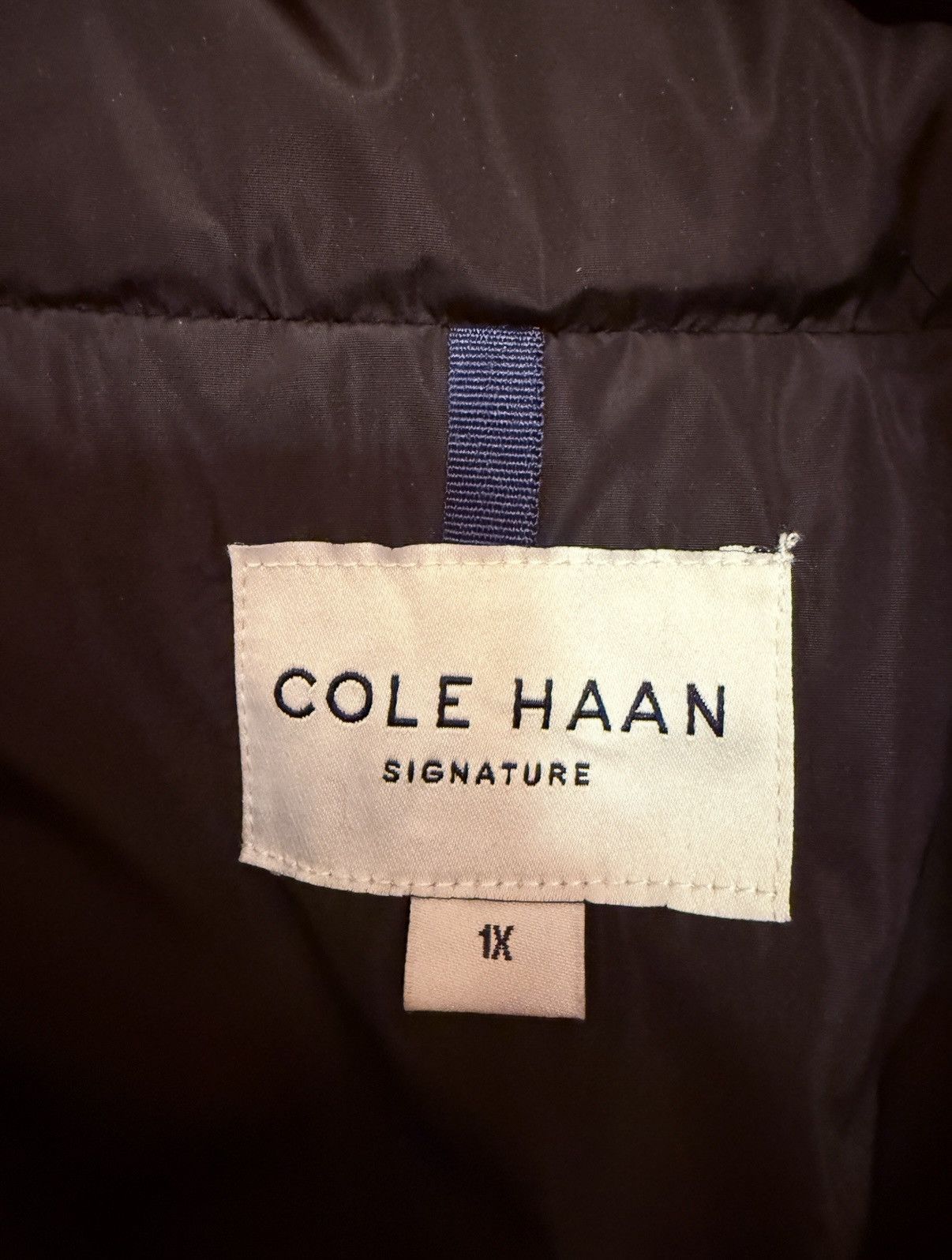 Cole Haan Cole Haan Women Quilted DOWN Hooded MIDI Length Winter Coat Size 3XL / US 20-22 - 2 Thumbnail