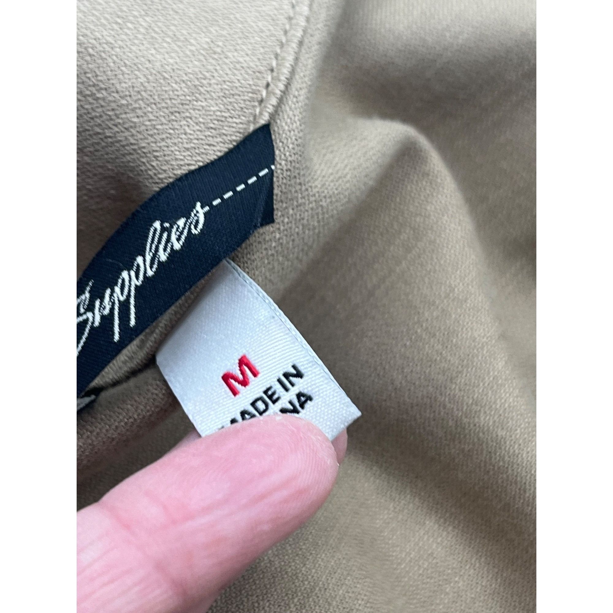 Other Supplies by Unionbay women’s Stand Collar, Tie Hemline Jack Size M / US 6-8 / IT 42-44 - 7 Thumbnail