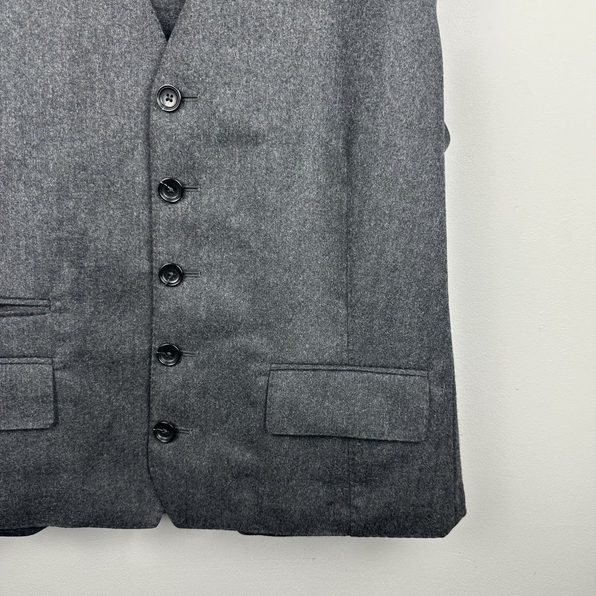 Z Zegna Vintage Z Zegna Wool Vest Men’s Size: 50 Size 50R - 4 Thumbnail