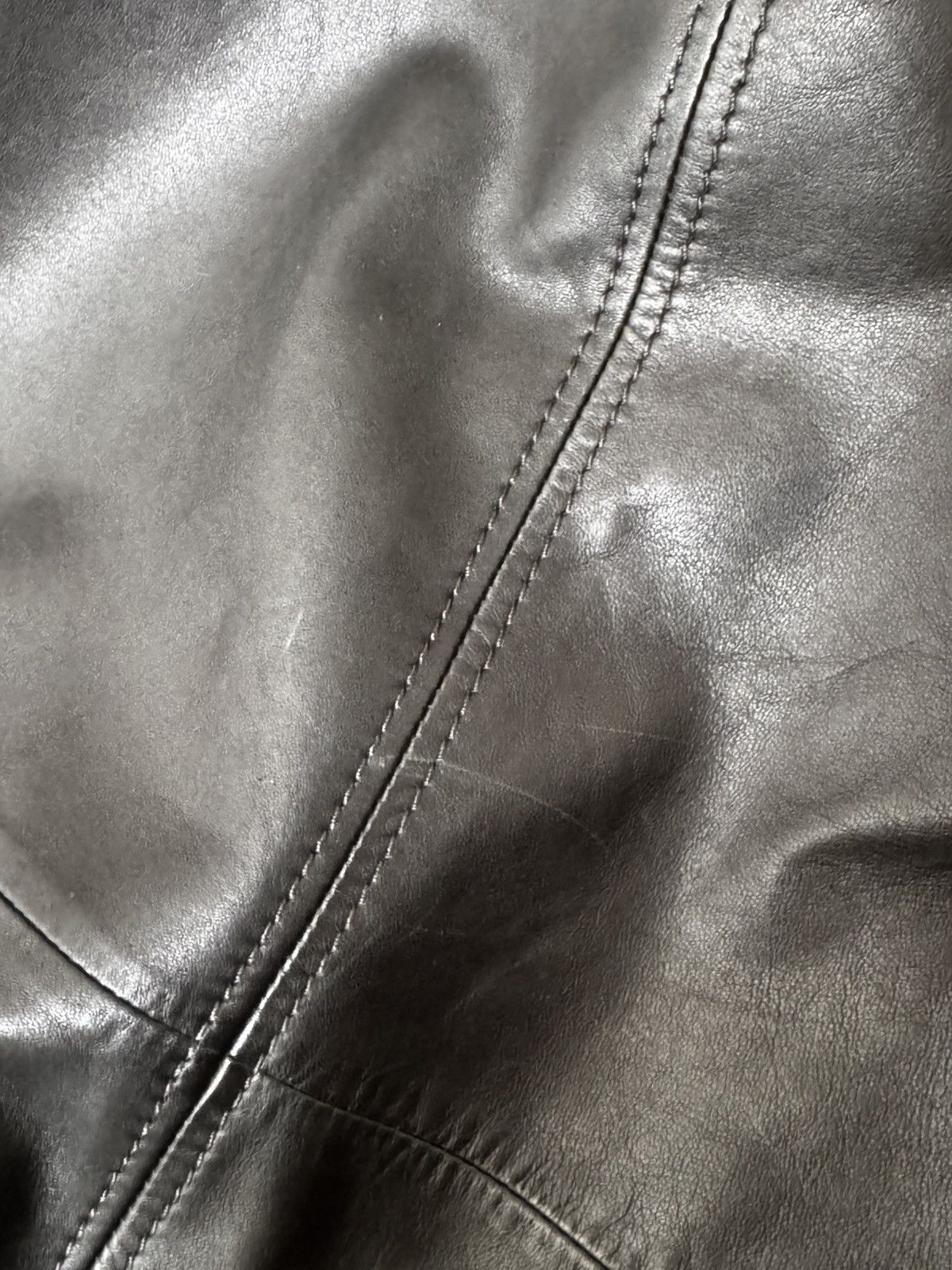 Milestone Milestone Premium Black Leather Jacket Size US XL / EU 56 / 4 - 10 Thumbnail