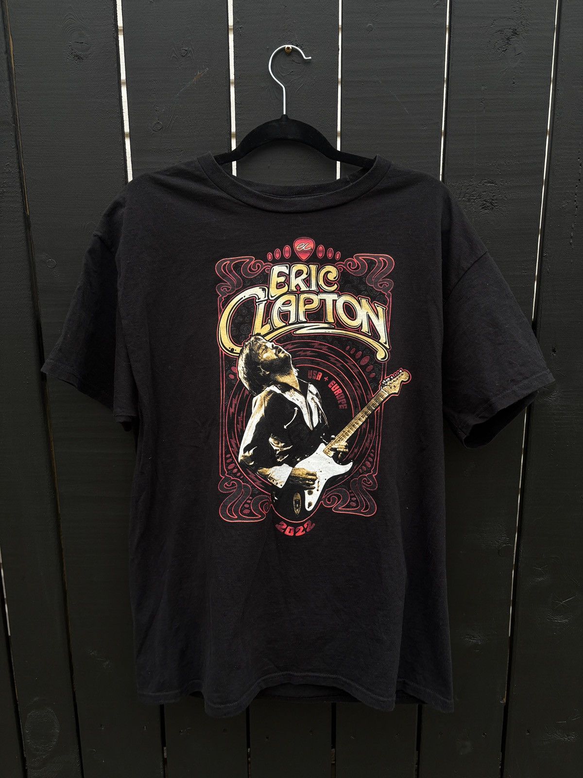 Band Tees Eric Clapton Rock Band 2022 Tour T-shirt Size US L / EU 52-54 / 3 - 1 Thumbnail