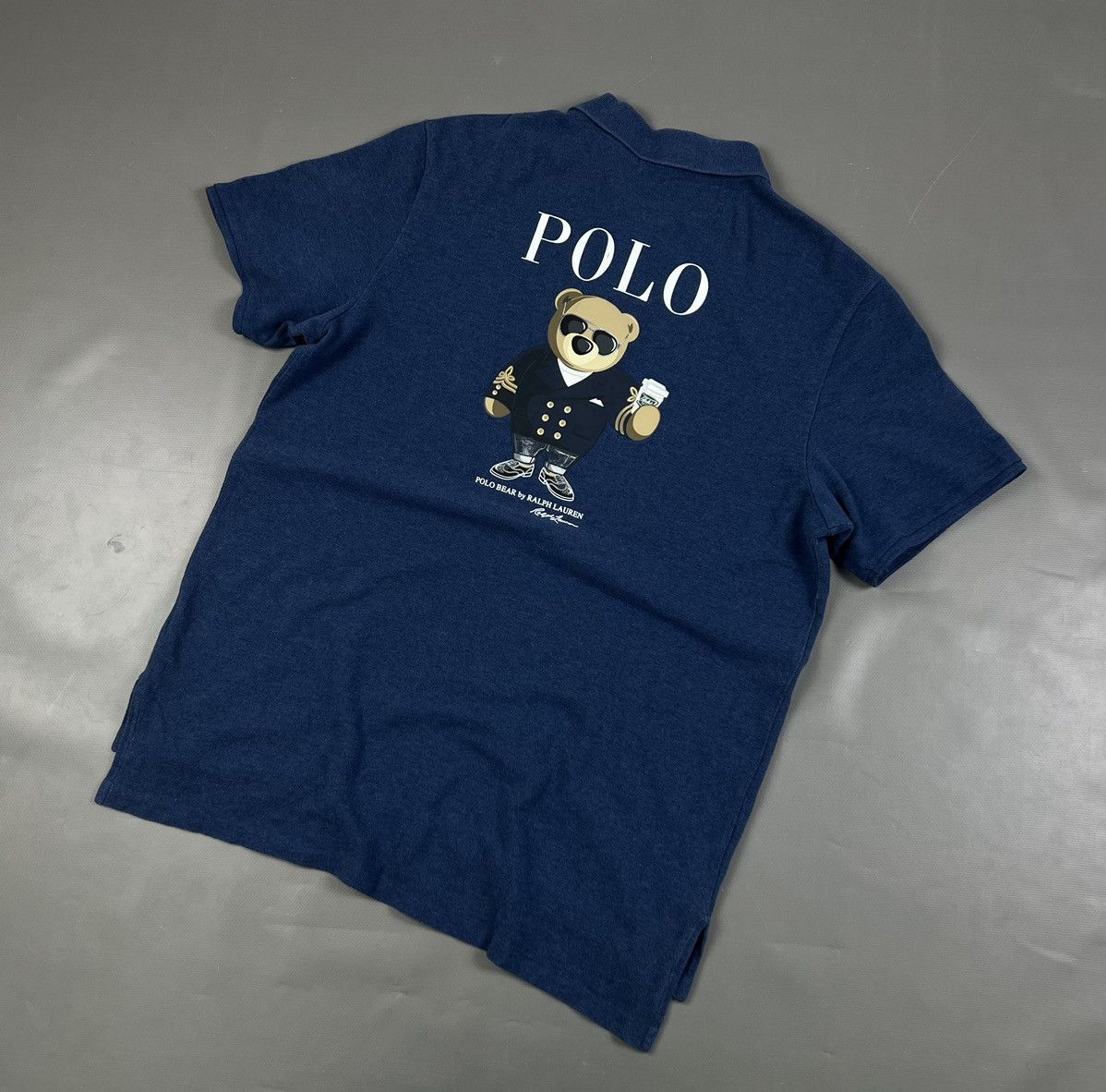 Vintage Polo Ralph Lauren Bear T Shirt Ralph's Coffee Logo