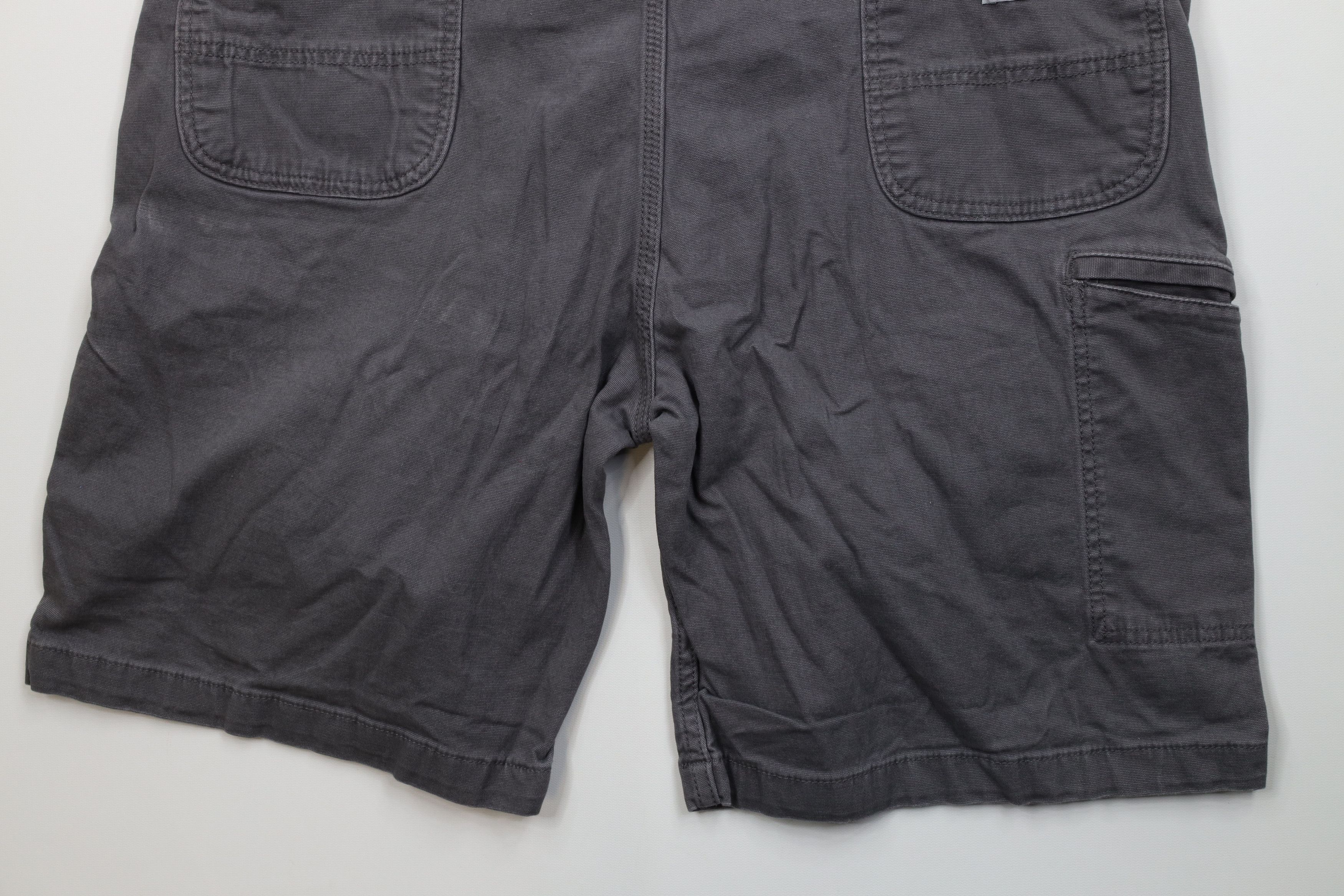 Carhartt Vintage Y2K Carhartt Relaxed Fit Stretch Canvas Shorts Gray Size US 42 / EU 58 - 11 Thumbnail