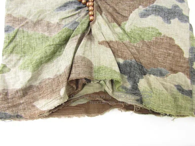 Junya Watanabe Junya Watanabe Camouflage beaded vest Size S / US 4 / IT 40 - 7 Thumbnail