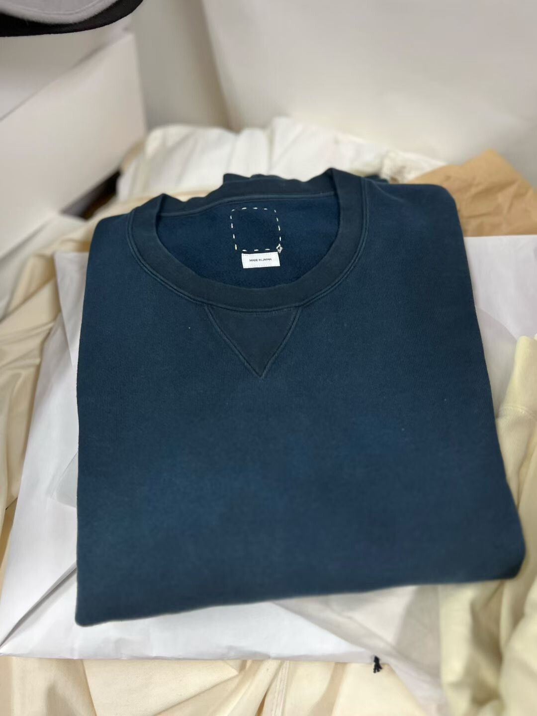Visvim VISVIM AMPLUS SB CREW Sweatshirt Size US XL / EU 56 / 4 - 1 Thumbnail