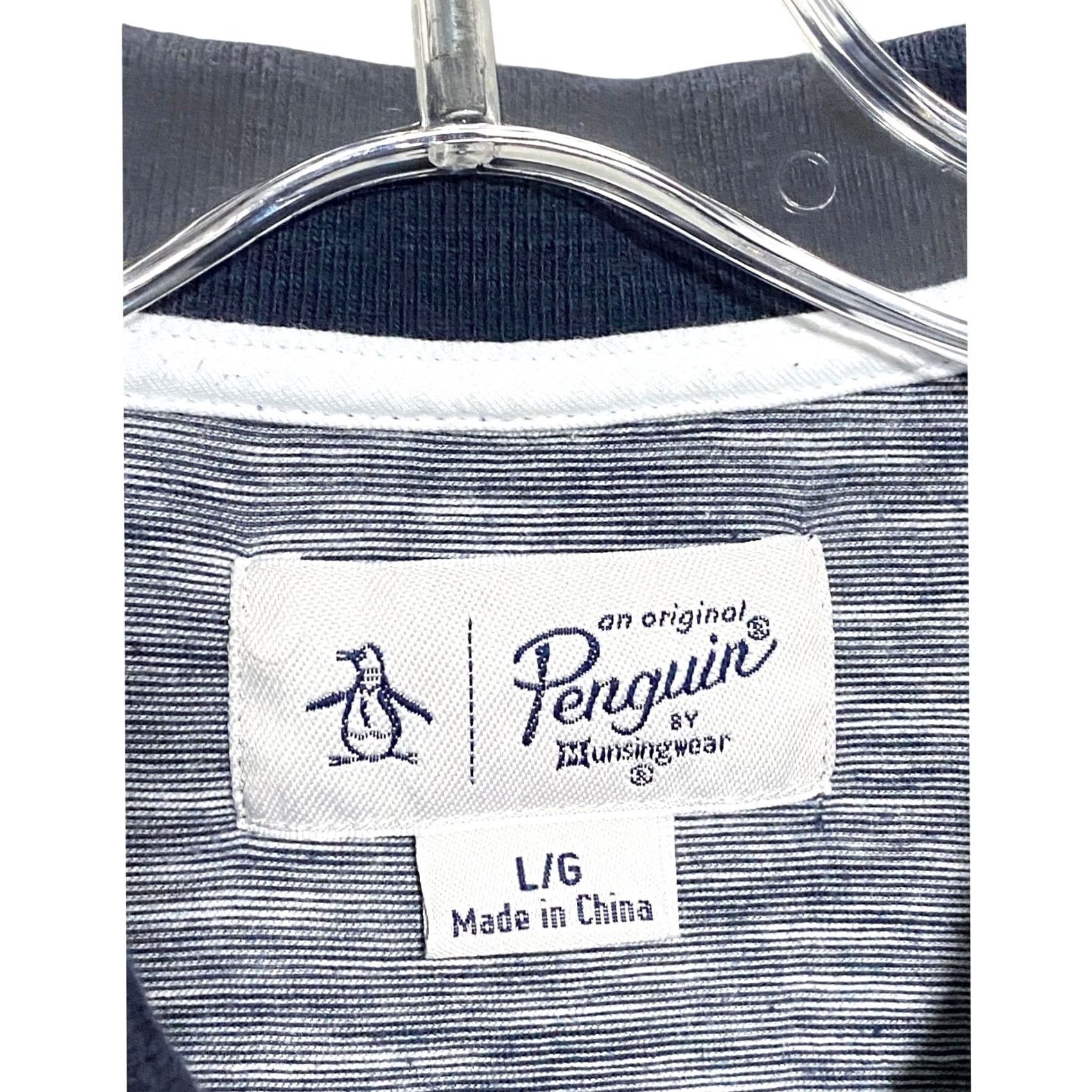 Original Penguin Original Penguin Golf Polo Shirt Mens L Blue Short Sleeve Pullover Casual Workwear Polo Size US L / EU 52-54 / 3 - 6 Thumbnail