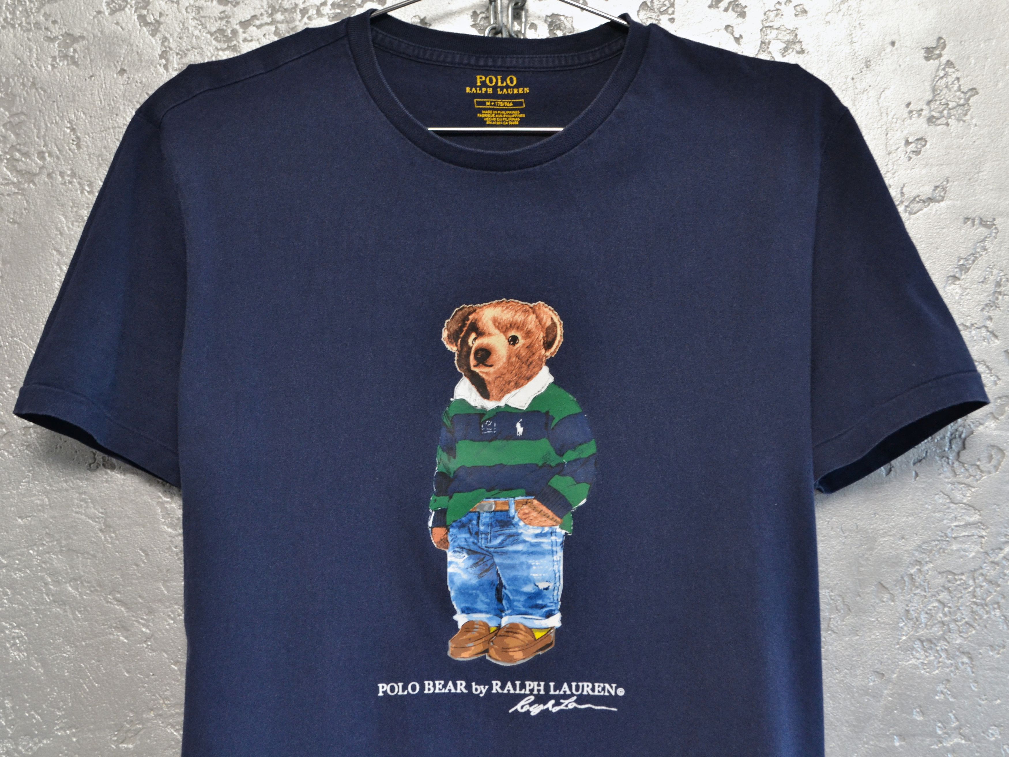 Polo Ralph Lauren Ralph Lauren Polo Bear Blue Short Sleeve T-Shirt Graphic Size US M / EU 48-50 / 2 - 4 Thumbnail
