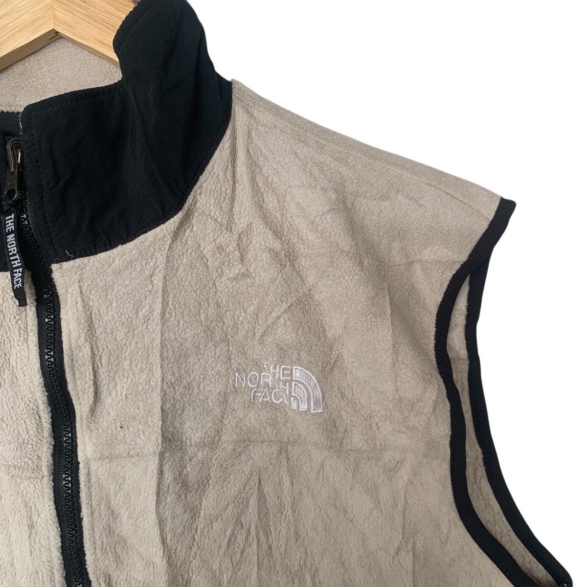 The North Face THE NORTH FACE TNF Zipper Vest Polartec Fleece Sweatshirt Size US L / EU 52-54 / 3 - 6 Thumbnail
