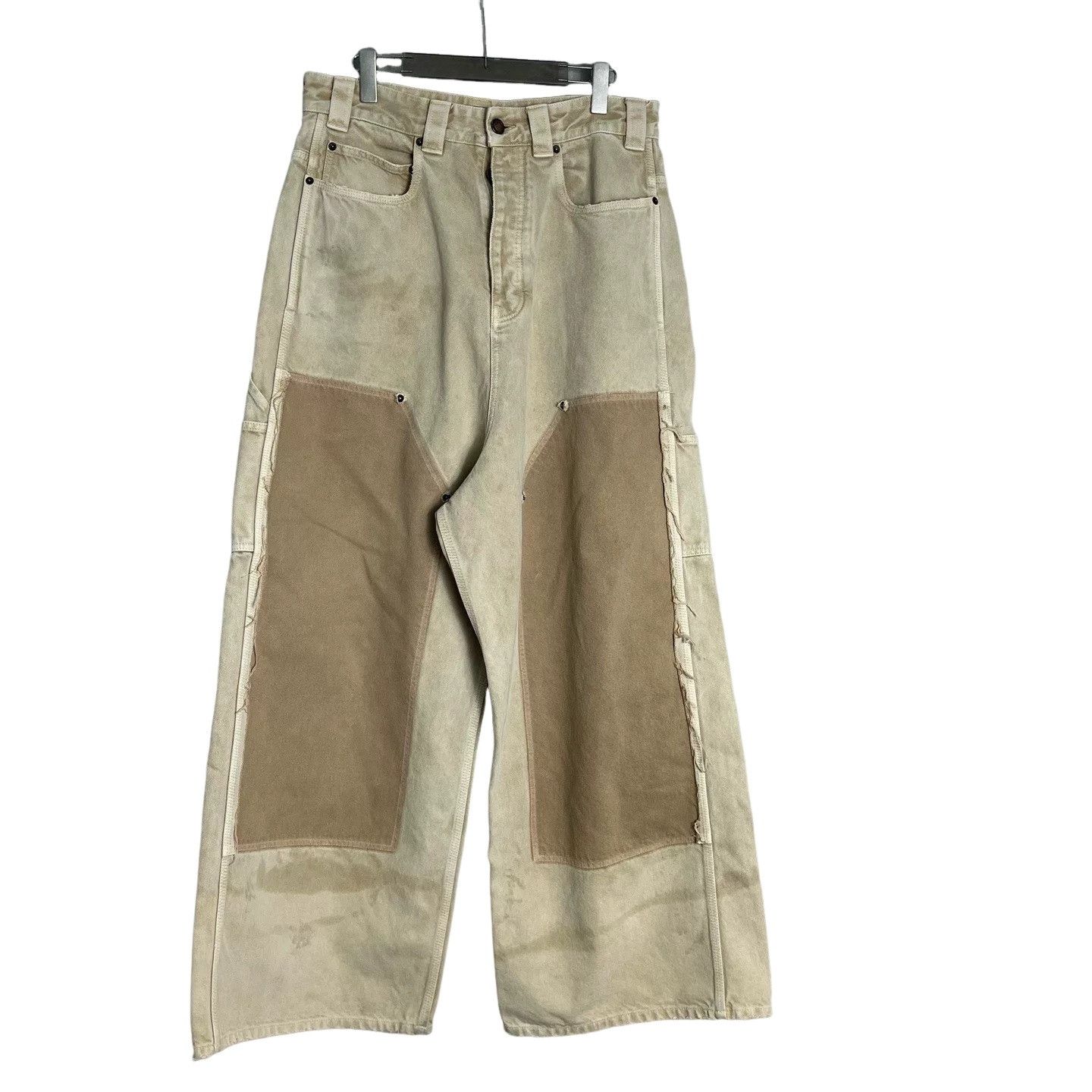 Balenciaga Balenciaga Paneled Carpenter Denim Pants Size S Size US 30 / EU 46 - 1 Thumbnail
