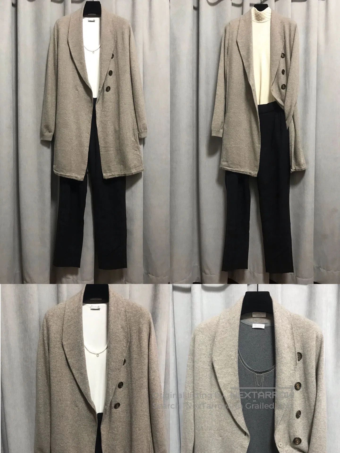 Brunello Cucinelli Brunello Cucinelli Cashmere Mid-Length Coat. Size US S / EU 44-46 / 1 - 9 Thumbnail