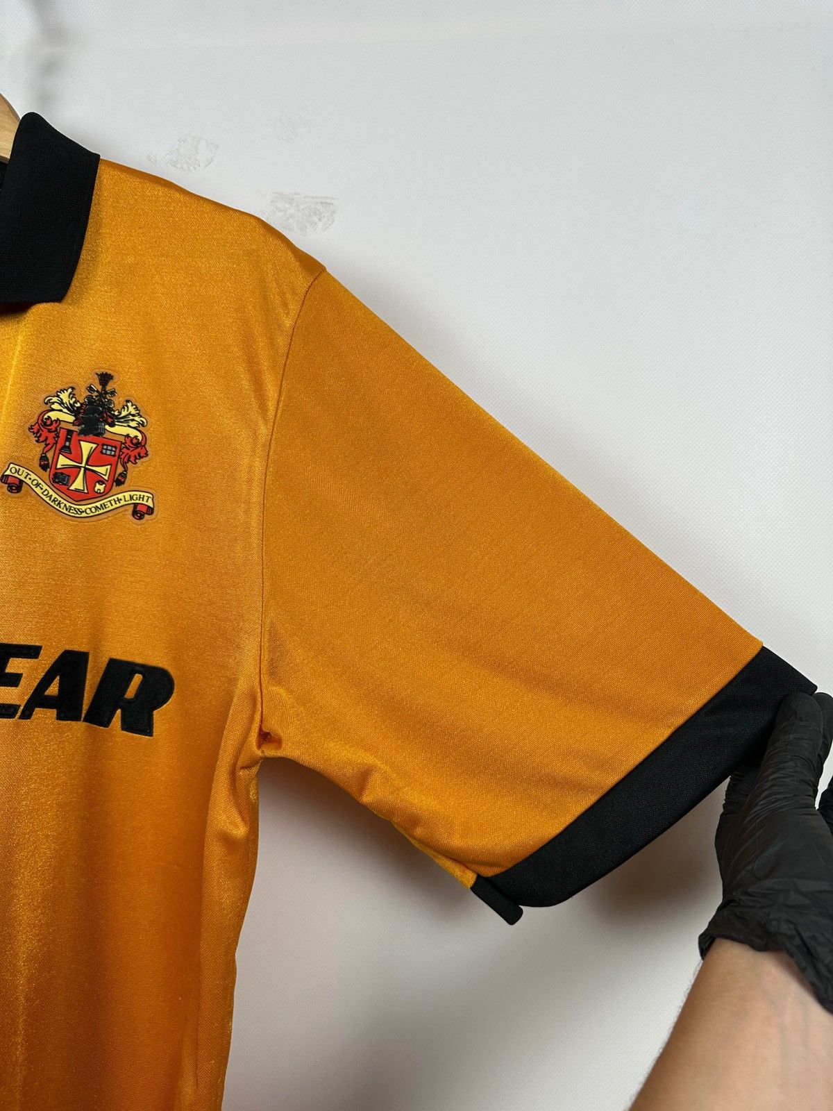 Nutmeg 1994/95 Nutmeg Wolverhampton Wanderers Vintage Soccer Jersey Size US XL / EU 56 / 4 - 9 Thumbnail