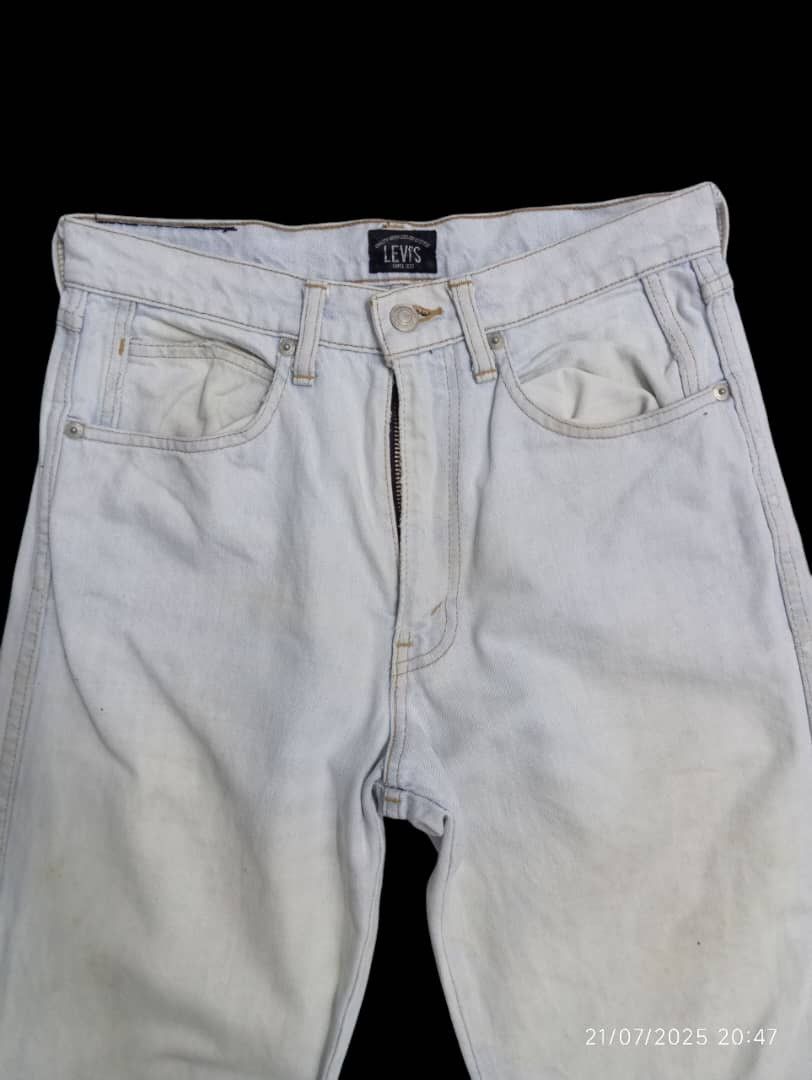 Levi's Vintage Levis Big E Black Tag Distressed Denim Size US 29 - 4 Thumbnail