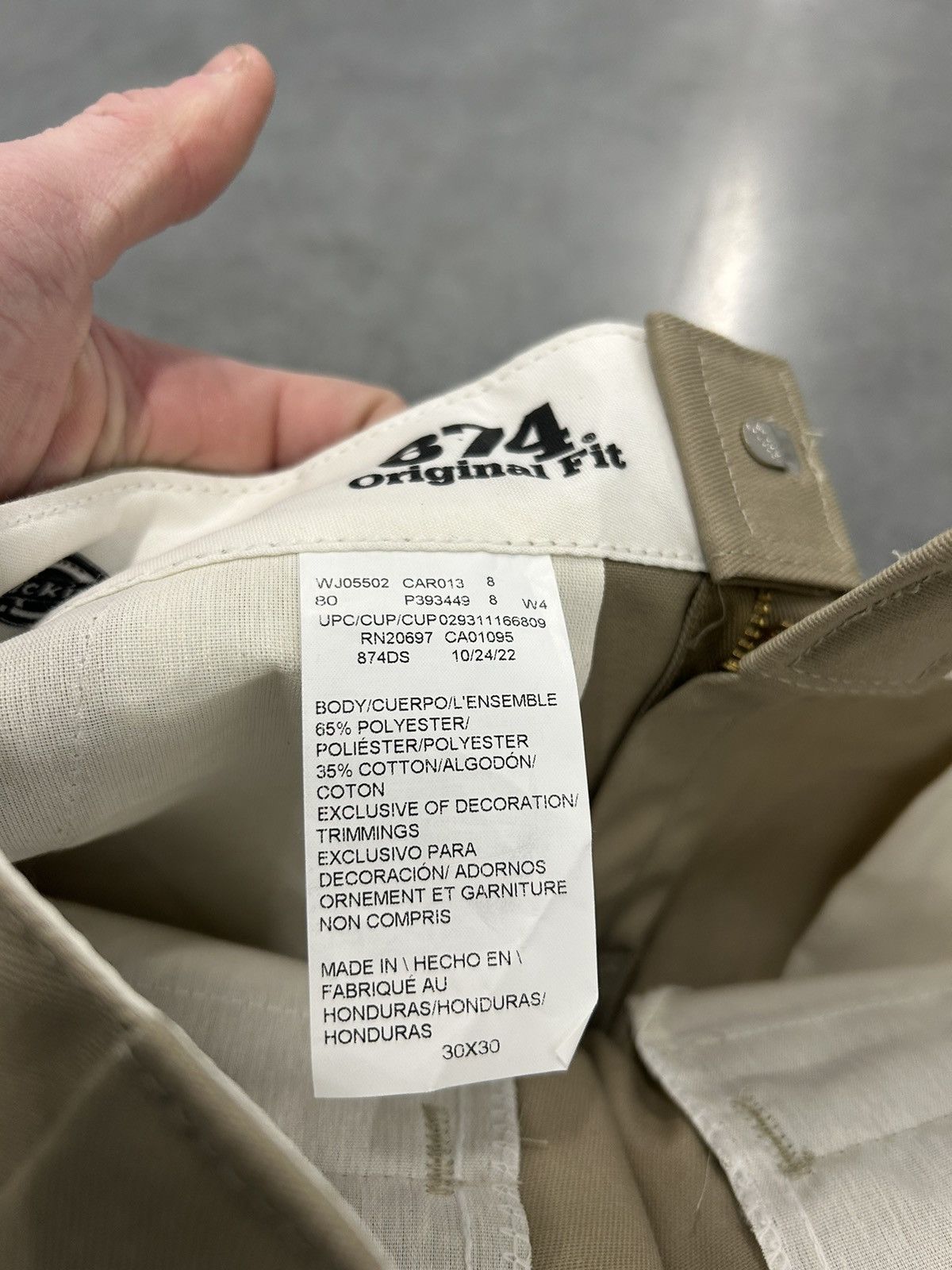 Dickies Brand new Tan 874 Dickies Size US 30 / EU 46 - 3 Thumbnail